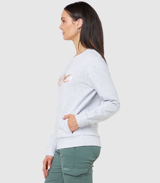 Mossimo Team Fleece Crew Neck Jumper - Grey