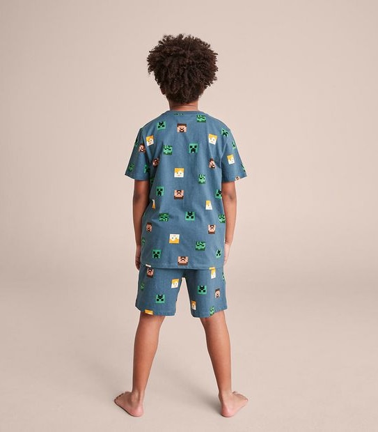 Minecraft Cotton Pyjama Set 6 of 6