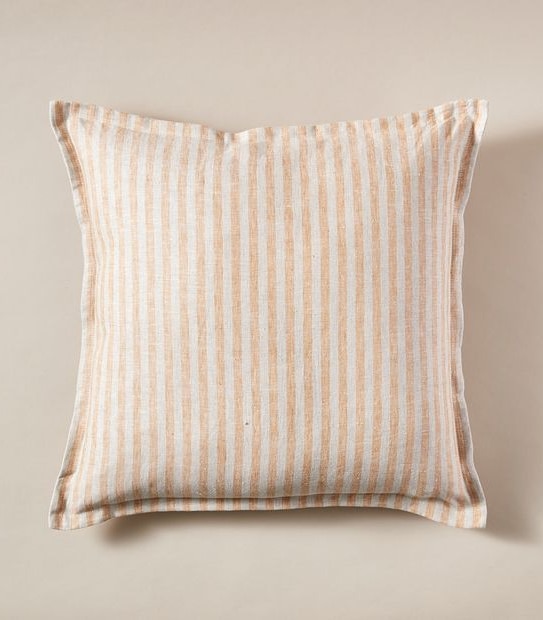 Gigi Striped Linen Cushion