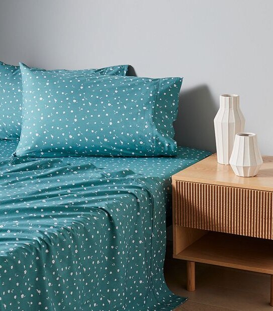 Stonewash Printed Sheet Set - Ditsy Floral