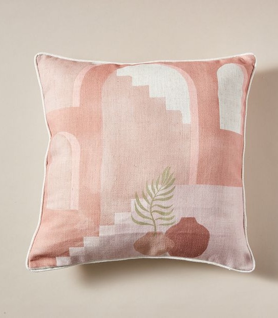 Printed Cushion - Villa