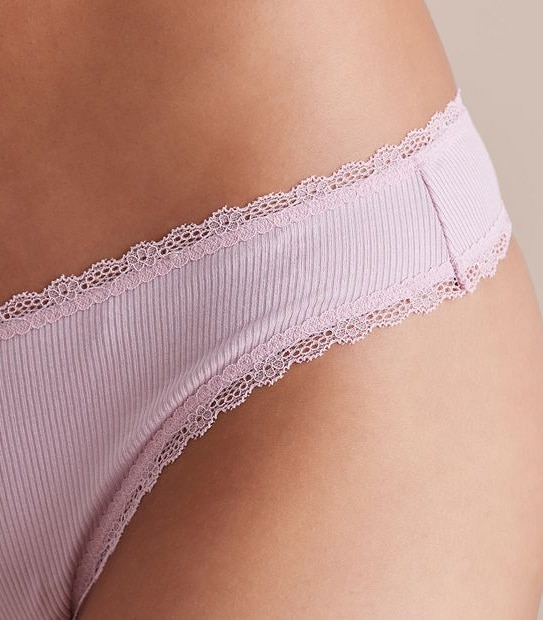 Lily Loves Chelsea Ribbed G-String Briefs 2 of 3