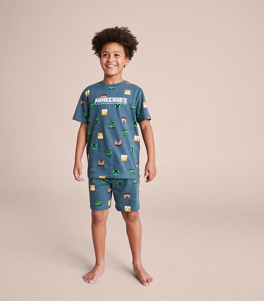 Minecraft Cotton Pyjama Set