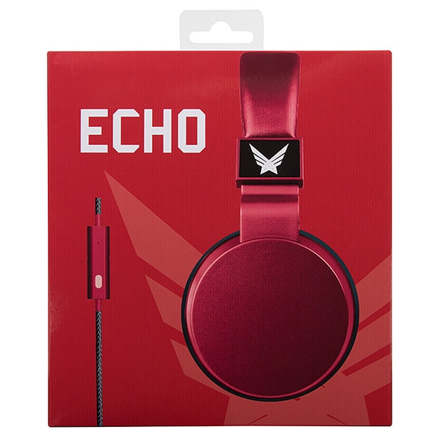 Liquid Ears Echo Over Ear Headphones Red Target Australia