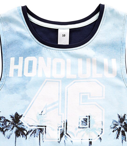 Honolulu Print Tank Top