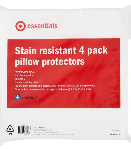 essentials 4 Pack Pillow Protectors