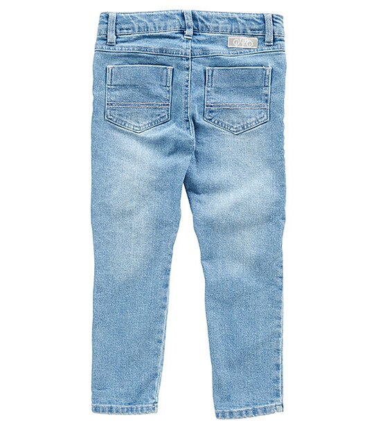 Bunny Knee Blue Denim Jeans