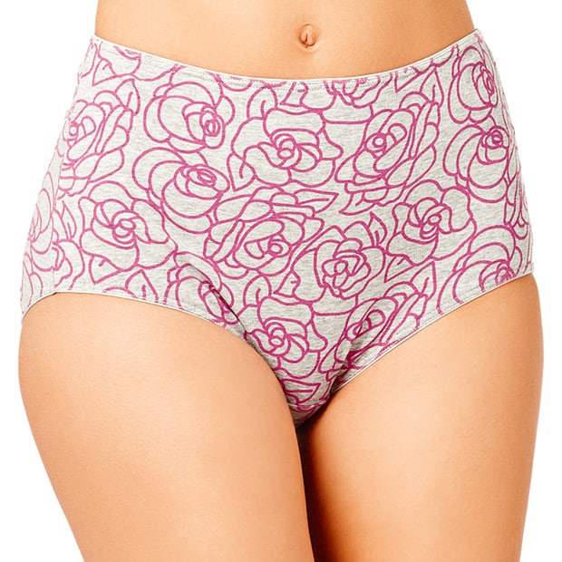 Spa Full Briefs - Black Rose Spa Full Briefs - Black Rose