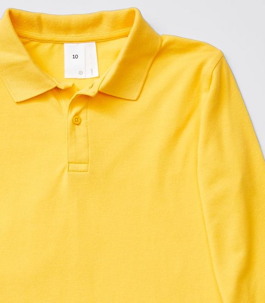 Long Sleeve School Polos