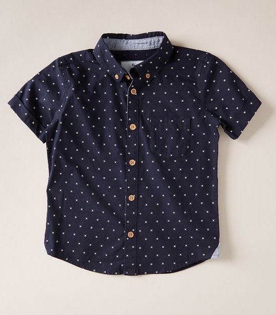 Short Sleeve Ditzy Shirt