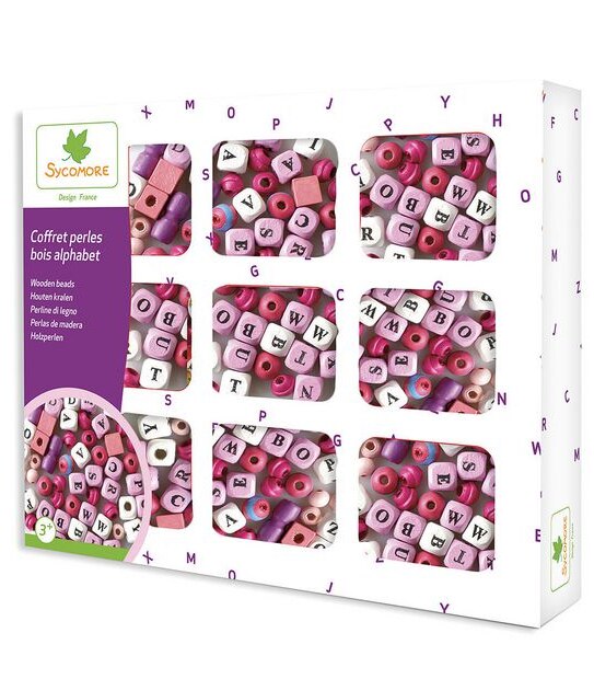 Perles Wooden Beads - Letters