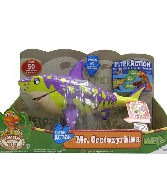 Dinosaur Train InterAction Mr Cretoxyrhina Figure