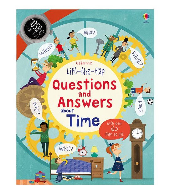Questions & Answers About Time - Lift-The-Flap