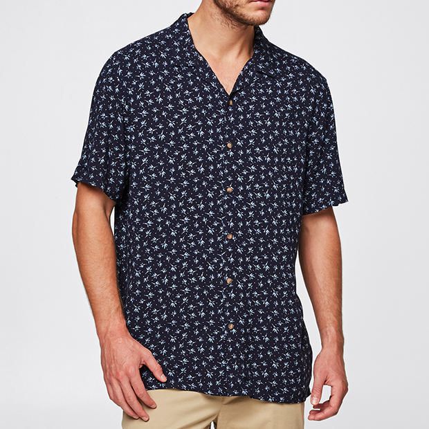 Short Sleeve Rayon Shirt Short Sleeve Rayon Shirt