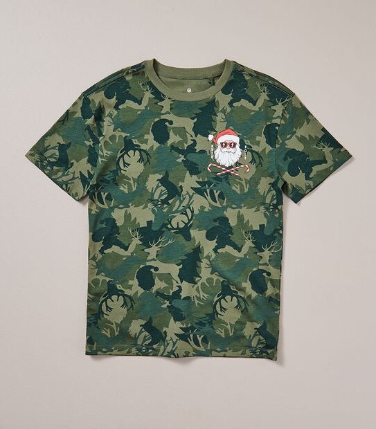 Christmas Camouflage T-shirt