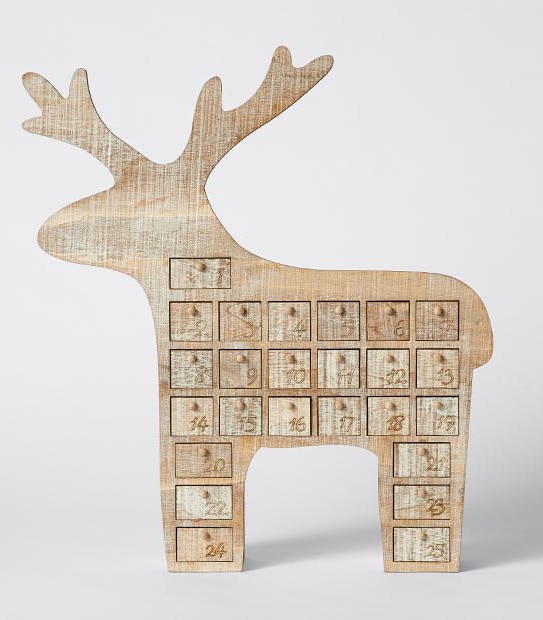 Standing Reindeer Advent Calendar