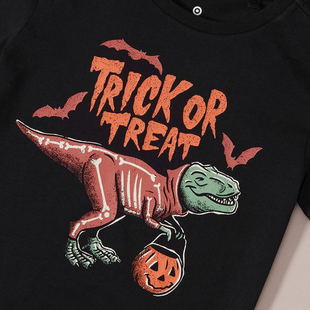 Halloween Glow-In-The-Dark Dinosaur T-shirt | Target Australia