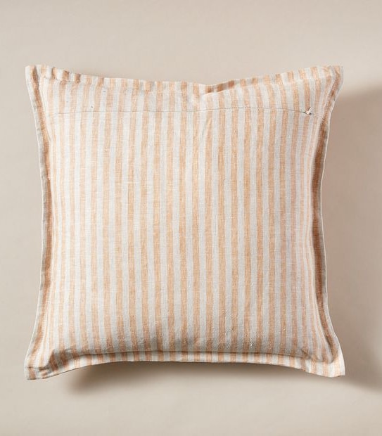 Gigi Striped Linen Cushion