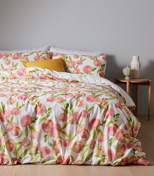 Peachy Quilt Cover Set