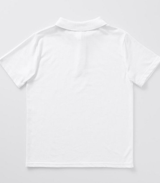 Short Sleeve School Polo Top - White