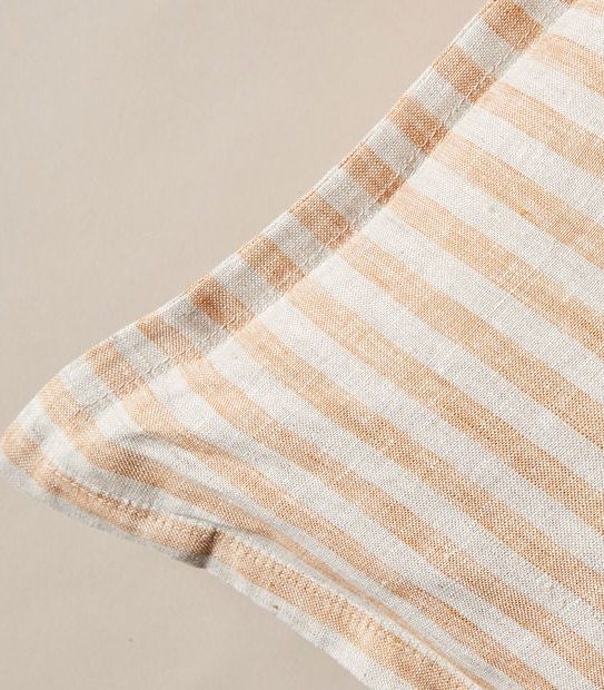 Gigi Striped Linen Cushion