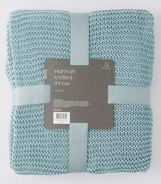 Hannah Knitted Throw
