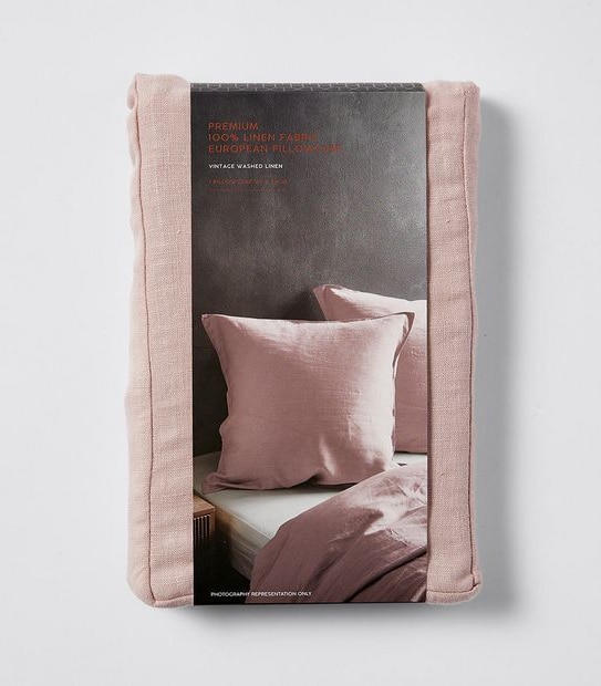 Lilah Linen European Pillowcase