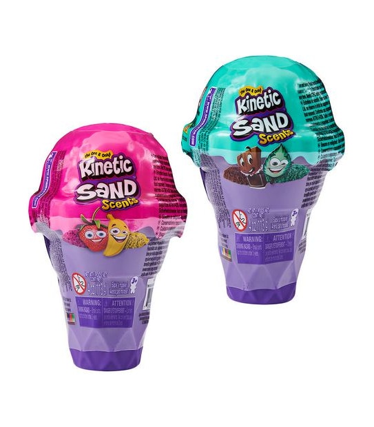 Kinetic Sand Ice Cream Container