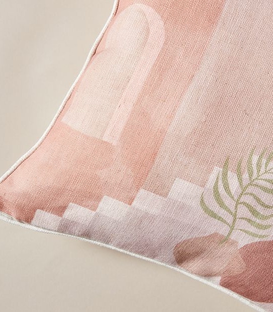 Printed Cushion - Villa