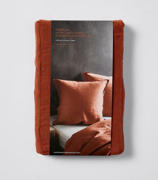 Lilah Linen European Pillowcase