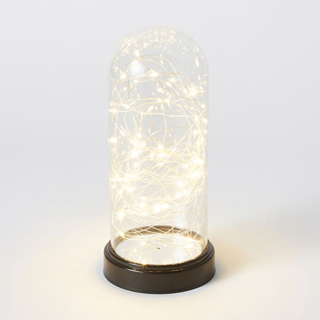 Led Glass Dome Cloche 26cm