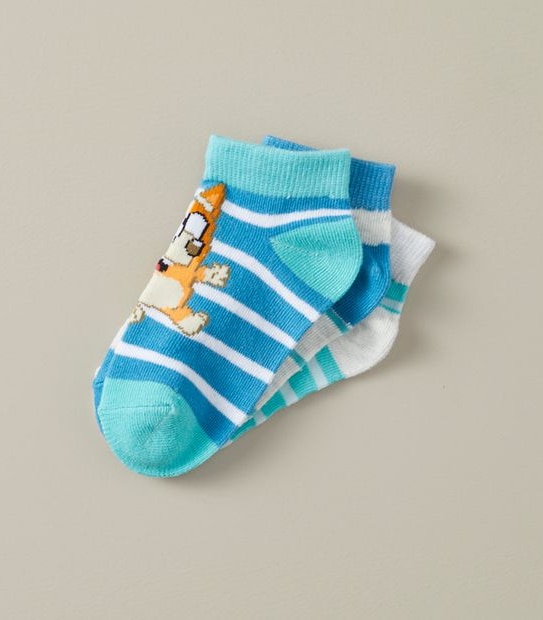 3 Pack Bluey Socks