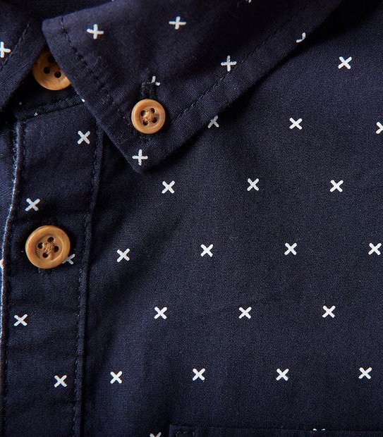 Short Sleeve Ditzy Shirt