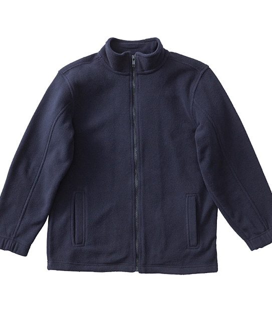 Unisex School Polar Fleece Jacket - Navy Blue