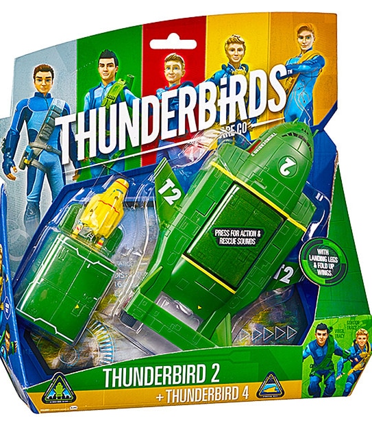 Thunderbirds 2 Pack Thunderbirds Vehicles