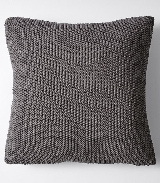 Moss Stitch Knit Cushion
