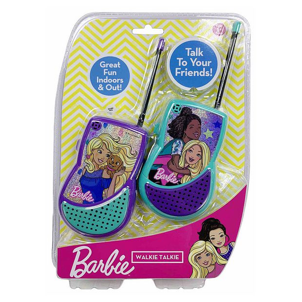 barbie walkie talkie set