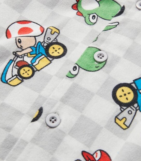 Super Mario Flannelette Pyjama Set