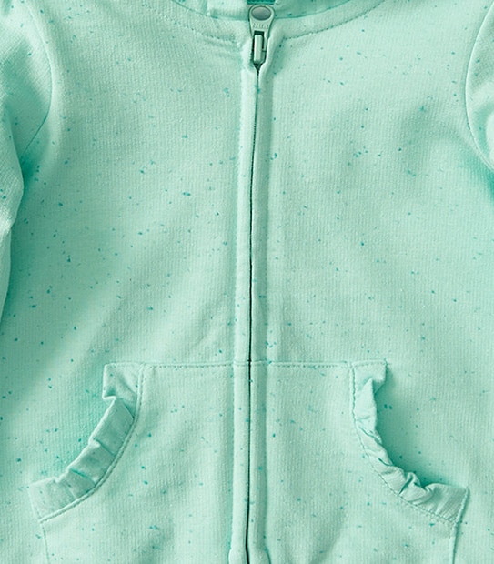 Girls' Zip Through Hoodie
