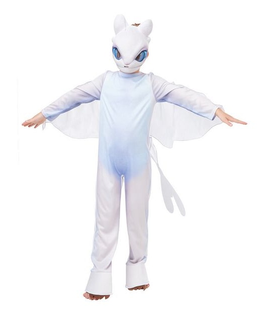 How To Train Your Dragon Lightfury Costume Sizes 3-8