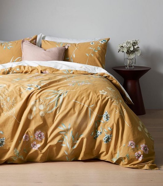 Elm Floral Quilt Cover Set