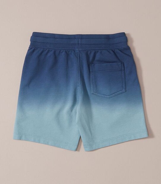 245220_00 SWEAT SHORT DIP DYE - BLACK IRIS