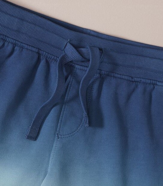 245220_00 SWEAT SHORT DIP DYE - BLACK IRIS
