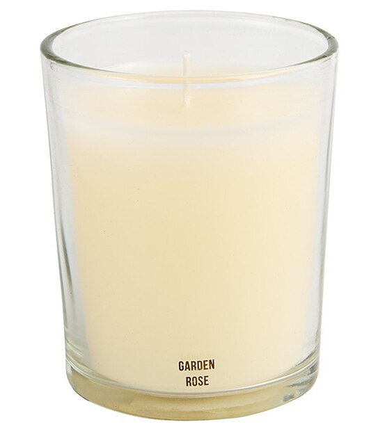 Glass Candle - Garden Rose