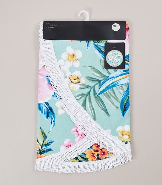 Alia Round Beach Towel