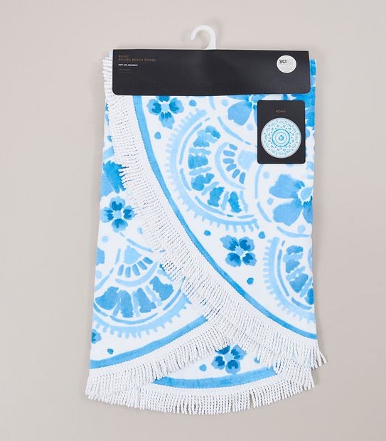 Boho Round Beach Towel