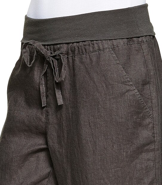 Linen Crop Pants Iron Target Australia