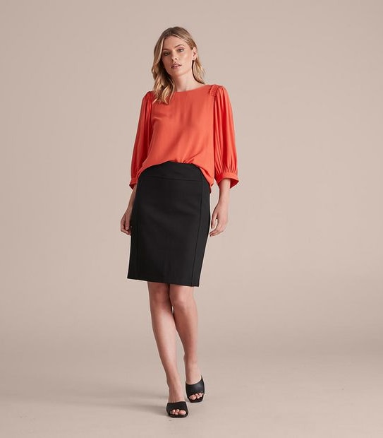 Preview Ponti Pencil Skirt