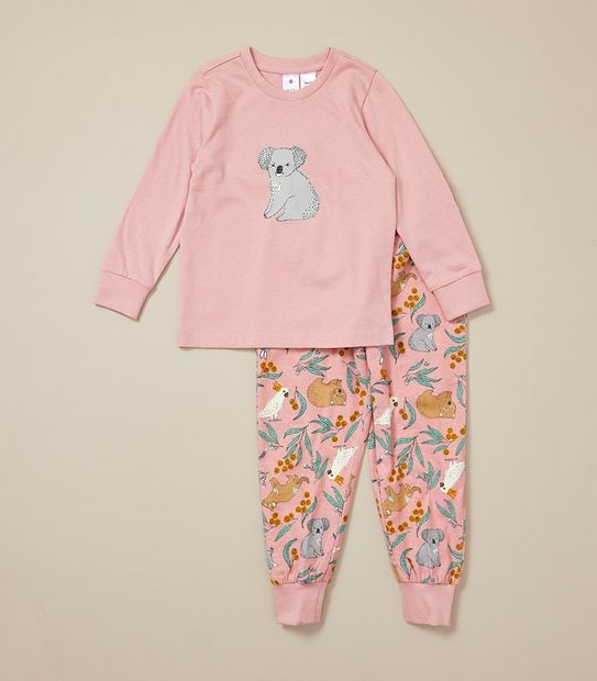 Kids Aussie Animals Matching PJ Set
