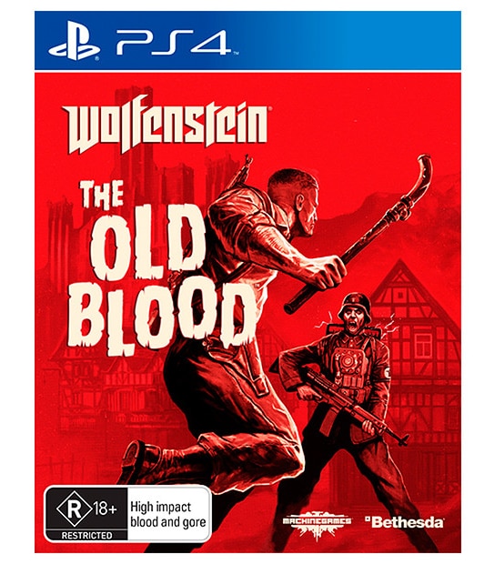 WolfenStein The Old Blood R18+ - PS4
